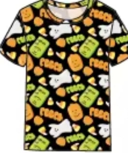 Monster Mash Munchies Bamboo Youth 9y to 15y Tops & Bottoms