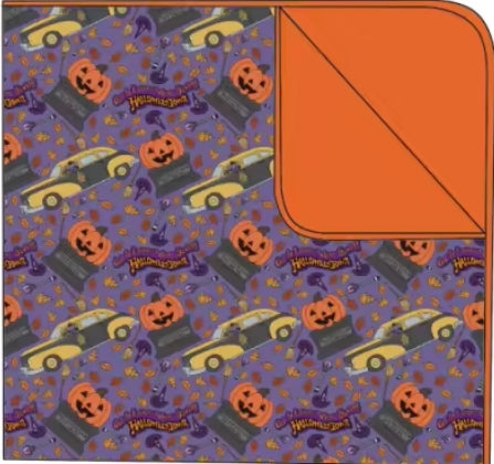 Summerween Drop Double Layer Bamboo Blankets