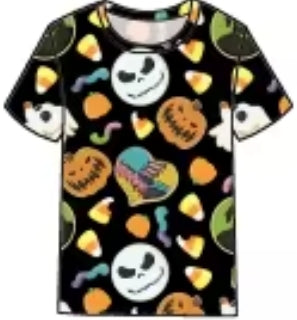Nightmare Before Cookies Bamboo Youth 9y to 15y Tops & Bottoms