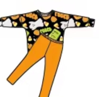 Monster Mash Munchies Bamboo Infants Newborn to 18m PJ's & Lounge Sets