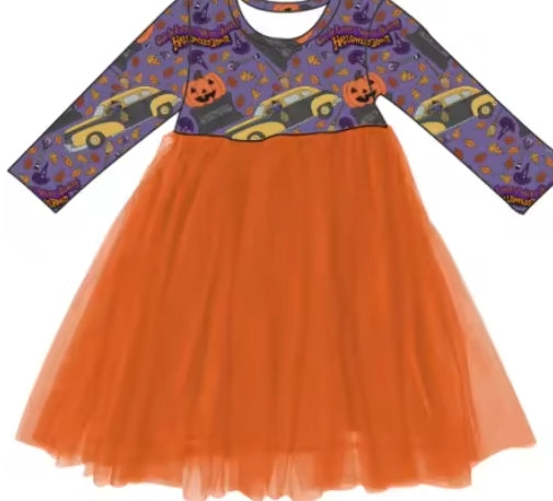 Spooky Town Express Bamboo Youth 9y to 15y Dresses & Peplum Sets