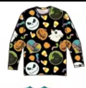 Nightmare Before Cookies Bamboo Infants Newborn to 18m Tops & Bottom