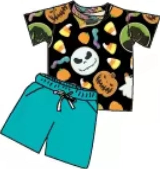 Nightmare Before Cookies Bamboo Youth 9y to 15y 2pc Sets