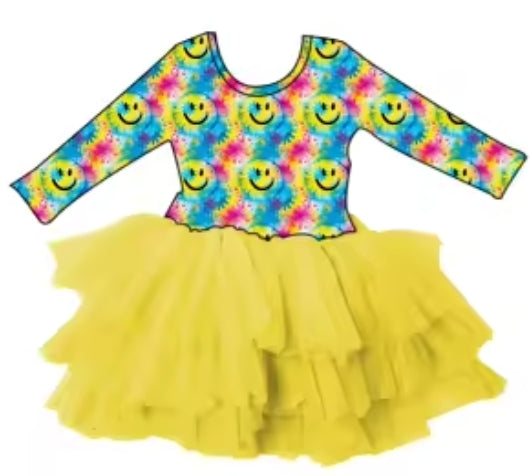 Neon Bliss Bamboo Childrens 2t-8y Dress & Peplum Sets