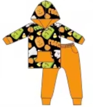Monster Mash Munchies Bamboo Infants Newborn to 18m Daywear