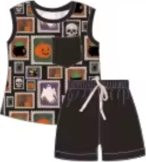 Haunted Post Bamboo Youth 9y to 15y 2pc Sets