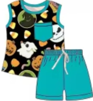Nightmare Before Cookies Bamboo Youth 9y to 15y 2pc Sets