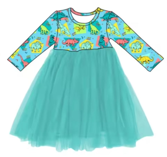 Dino Disco Bamboo Youth 9y to 15y Dresses & Peplum Sets