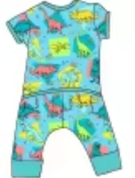 Dino Disco Bamboo Infants Newborn to 18m Daywear