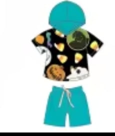 Nightmare Before Cookies Bamboo Childrens 2t-8y Daywear