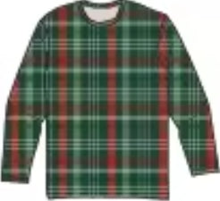 Jolly Plaid Bamboo Childrens 2t-8y Tops & Bottoms