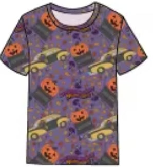 Spooky Town Express Bamboo Youth 9y to 15y Tops & Bottoms