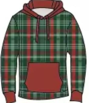Jolly Plaid Bamboo Infants Newborn to 18m Tops & Bottom