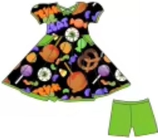 Boo Bites Bamboo Childrens 2t-8y Dress & Peplum Sets
